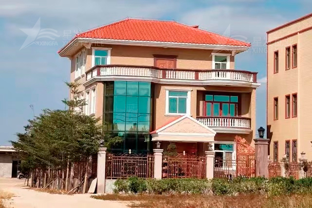 每一張屋面合成樹脂瓦都是藝術(shù)品，都獨(dú)具匠心！