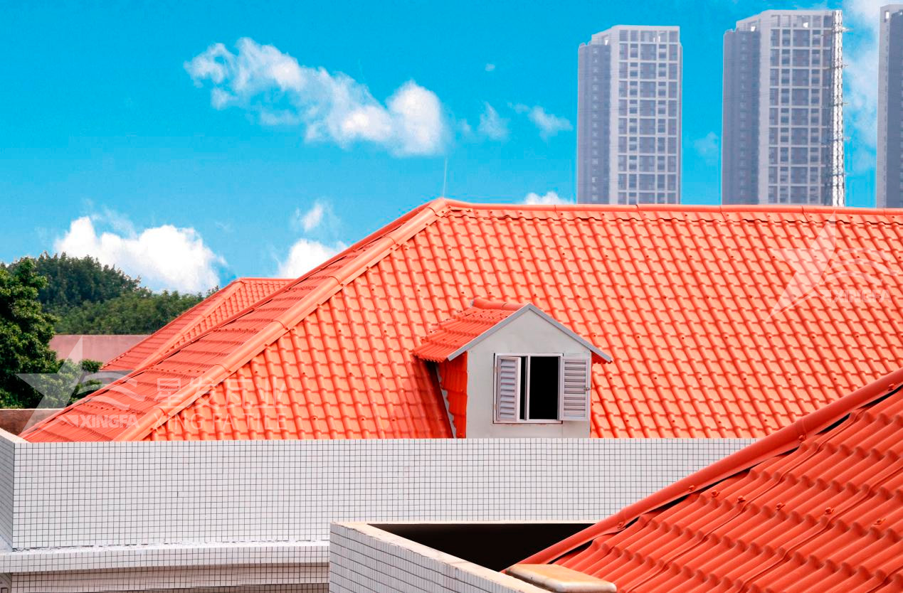 屋面建材首選--合成樹脂瓦，都用在哪里了？