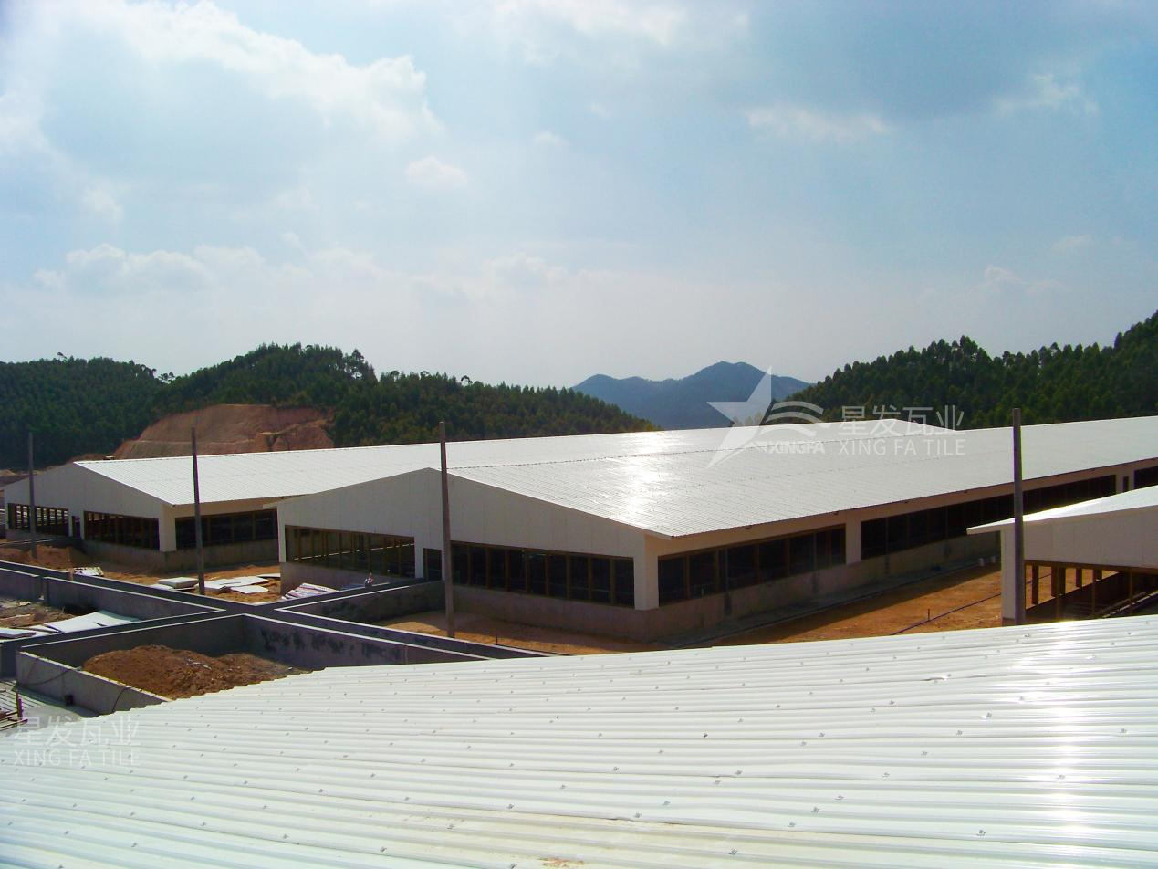 合成樹脂瓦施工安裝用什么材料搭建架子，鋼結(jié)構(gòu)搭建樹脂瓦