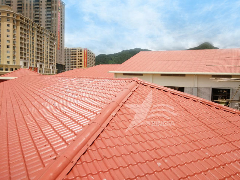 陽春花園酒店樹脂瓦工程：獨(dú)特美學(xué)與卓越品質(zhì)相結(jié)合！