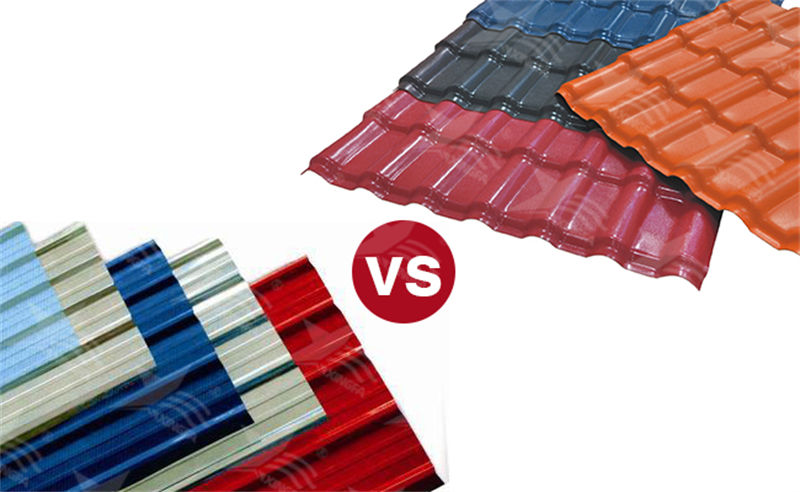 樹脂瓦與PVC瓦的對比，如何選擇適合你的屋頂材料？